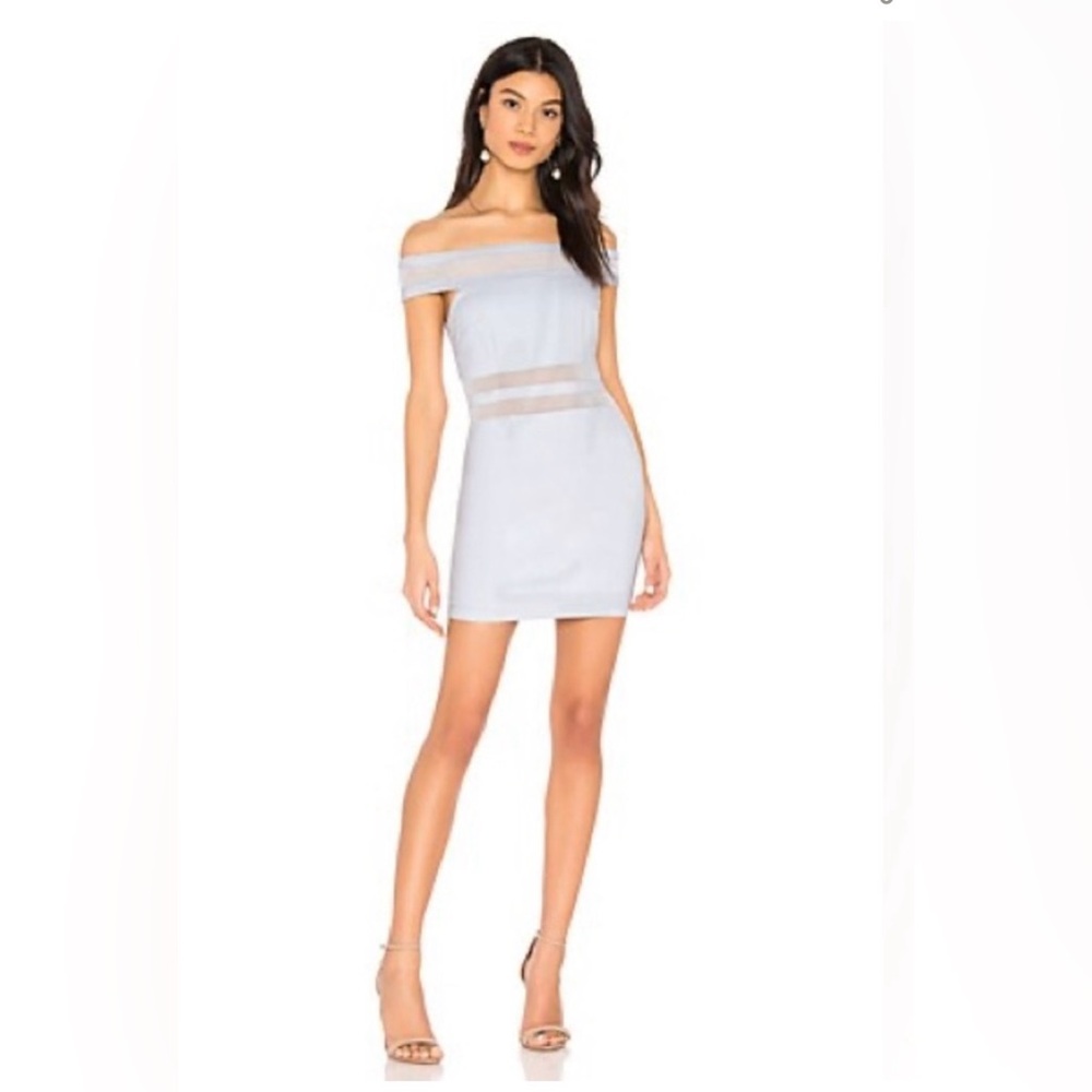 Superdown Blue Mini Dress